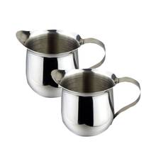 2Pack 3Oz Stainless Steel Bell Creamer Espresso Shot Frothing Pitcher Cup Latte Art Espresso Measure Cup 2024 - buy cheap