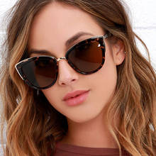 Womens Vintage Cat Eye Sunglasses Brand Designer Ladies Fashion Trend Eyewear Sun Glasses Female Eyeglasses Oculos de Sol UV400 2024 - buy cheap