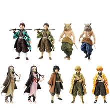 14cm Kamado Tanjirou Demon Slayer Kimetsu no Yaiba Kamado Nezuko Agatsuma Zenitsu Hashibira Inosuke Tomioka Giyuu Action figure 2024 - buy cheap