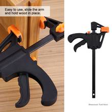 4 Inch Wood Quick Release Bar Clamp F Clamp Grip Ratchet Release Squeeze 5/10/20PCS 2024 - buy cheap