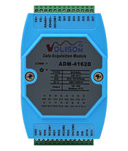 ADM-4162D 12-ходовой переключатель сбора количества DI/DO 4-х дорожный релейный модуль управления выходом MODBUS RS485 связи 2024 - купить недорого