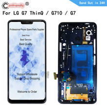 For LG Optimus G7 lgg7 G710 G710EM G710EMW G710EAW G710UL LCD Display+Touch Screen With Frame Digitizer Assembly for LG G7 ThinQ 2024 - buy cheap