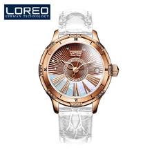 LOREO Women Watches Automatic Mechanical Watch Female Clock Reloj Mujer Top Brand Luxury Sapphire Wristwatch Relogio Feminino 2024 - buy cheap