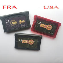 Tarjeta de cartucho para consola portátil de 32 bits FRA/USA, Serie Gold Sun, The Lost Age, la primera colección 2024 - compra barato