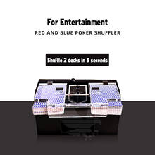 Baralho de jogo de pôquer, máquina de tabuleiro de jogo automático elétrico para cartas, entretenimento e viagem 2024 - compre barato