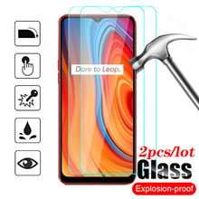 Закаленное стекло для OPPO Realme C3, 2 шт., защитная стеклянная пленка для Realmi C3 RealmeC3 Realme C 3, защитный стеклянный чехол 2024 - купить недорого