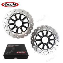 Arashi 1 Pair For DUCATI MULTISTRADA S SPORT 1200 2011 2012 CNC Floating Front Brake Disc Brake Rotors Motorcycle Disk 1200cc 2024 - buy cheap