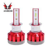 Zarkor CSP Mini LED lamps for cars Headlight Bulbs led H3 fog light 3000K 8000K luces led para auto SMD 12V 2024 - buy cheap