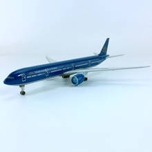 18CM 1:400 Scale Boeing B777-300 model Vietnam AIRLINES With landing gear wheels base alloy aircraft plane display static model 2024 - buy cheap