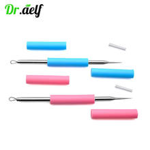 1PC Stainless Steel Facial Acne Blackhead Remover Needles Nose Dot Pimple Blemish Clip Extractor Comedone Removal Face Skin Tool 2024 - buy cheap