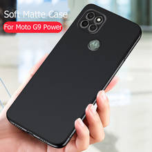 For Motorola Moto G9 Power Case Simple Matte Soft Silicone Back Cover For Moto G9 Power G9Power Phone Case 2024 - buy cheap