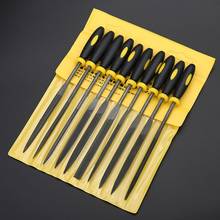 10 Pcs Needle File Set For Jeweler Wood Carving Craft Metal Glass Stone 3 Sizes 2024 - buy cheap