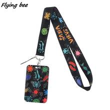Flyingbee Doctor Nurse Theme Lanyard Credit Card ID Holder Bag Student Women Travel Bank Bus Business Card Cover Badge X1436 2024 - buy cheap
