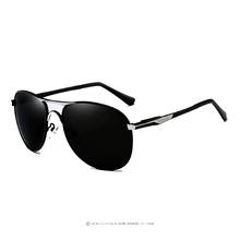 High-end Pilot Squared Driver Sun Glasses Polarized Mirror Sunglasses Custom Made Myopia Minus Prescription Lens -1 to -6 2024 - buy cheap