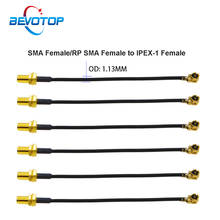 10pcs/lot SMA IPEX Cable SMA Female to uFL/u.FL/IPX/IPEX1 Female Connector RF Cable Pigtail Antenna Extension Cable 2024 - buy cheap
