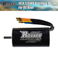 Hot Rocket 4074 Waterproof Brushless Motor 2250KV 2000KV 1700KV 4 Poles For Traxxas Blast Feilun 1000mm RC Boat Car 2024 - buy cheap