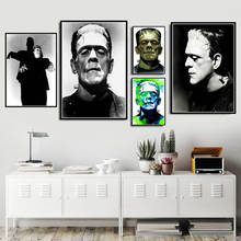 Cartazes de filme de horror e impressões, cartaz de arte e pintura em tela, fotos para a sala de estar e casa, imperdível 2024 - compre barato