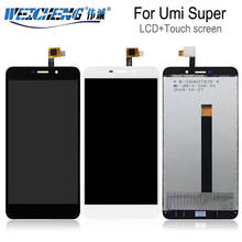 For Umi Super LCD Display+Touch Screen 100% Work LCD Digitizer Glass Panel Replacement For Umi Max lcd sensor 2024 - buy cheap