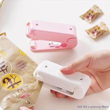 Portable Sealer Package Mini Sealing Machine Home Food Snack Clip Heat Sealer 1 Pcs 2024 - buy cheap