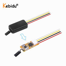 Kebidu Wireless 12V 433Mhz RF Switch Relay Receiver Module For Car Motorcycle LED Light Controller 2024 - buy cheap