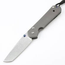 Titanium handle Folding knife hunting tactical portable pocket survival camping knife Self-defense gift knives EDC tools 2024 - buy cheap