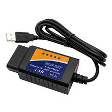 Herramienta de diagnóstico automotriz ELM327 V1.5, autoescáner OBD2 con WIFI, lector de código, para coche OBDII ELM 327, WI-FI 1,5 2024 - compra barato