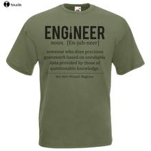 Camiseta de animais masculina, camiseta de engenharia definida para homens, personagem de desenho animado, camiseta para estudantes de engenharia, novidade engraçada 2024 - compre barato