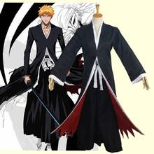 Аниме Bleach Kurosaki Ichigo Fullbring Новый Bankai Look Косплей Костюм Хэллоуин Карнавальный костюм призрака Бесплатная доставка 2024 - купить недорого