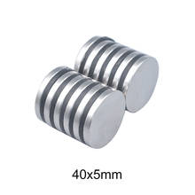 1/2/3/5/10PCS 40x5 Big Round Powerful Magnet 40mmx5mm Bulk Sheet Neodymium Magnet 40x5mm Permanent NdFeB Strong Magnet disc 40*5 2024 - buy cheap