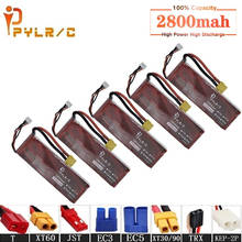 High Rate 14.8v 2800mAh Lipo Battery For RC Helicopter Parts 4s Lithium battery 14.8v 50C RC Cars Airplanes Drone Battery T/XT60 2024 - buy cheap