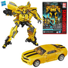 Оригинальные Трансформеры Hasbro Studio Series Deluxe Class SS49 Bumblebee, игрушечные машинки, Трансформеры, игрушки для детей 2024 - купить недорого