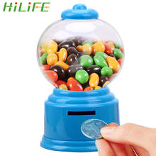 HILIFE-caja de dulces creativa para niños, tarro de almacenamiento de burbujas, dispensador de dulces, Banco de monedas, máquina de juguete, regalo para niños, botella 2024 - compra barato