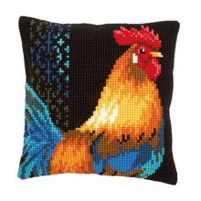 Chickens Latch Hook Pillow Sets Forest Style Cushion Embroidered Crafts Latch Hook Rug Kits DIY For Needlework Punk Stripes 2024 - buy cheap