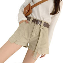 Casual Plus Size Denim Shorts Women New Summer Spliced Loose Large Size Shorts Large Pocket high waist jeans Slim Wide Leg Pants 2024 - buy cheap