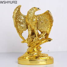 New Style Gold Eagle Resin Trophy Cup Home Decor Decoration Accessories Opened Ornaments Entrance Room Crafts Birthday Present 2024 - buy cheap