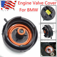 Tampa da válvula do cilindro, pcv, tampa da válvula do motor n51/n52, para bmw e82 e90 e70 z4 x3 x5 328i 528i 11127552281 2024 - compre barato