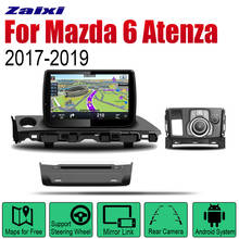 Auto DVD Player GPS Navigation For Mazda 6 Atenza 2017 2018 2019 Car Android Multimedia System Screen Radio Stereo WIFI BT 2024 - buy cheap