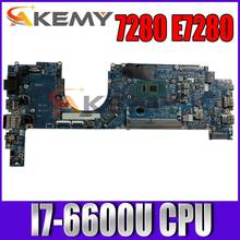 100% working for dell latitude 7280 E7280 motherboard  0987G8 CN-0987G8 987G8 LA-E122P I7-6600u tested well 2024 - buy cheap