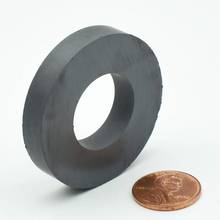 Ferrite Magnet Ring OD 45x22x8 mm 1.5" large grade C8 Ceramic Magnets for DIY Loud speaker Sound Box board home use 2024 - buy cheap