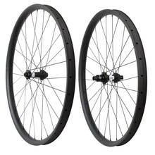 29er Carbon wheels 35x25mm tubeless DT Swiss 350 Central lock boost 110x15 148x12 bike wheelset 1500g 1420 Spoke bicycle wheel 2024 - buy cheap