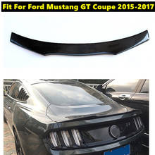 Carbon Fiber Car Rear Trunk Spoiler Wing Boot Lip for Ford Mustang GT Coupe 2015 2016 2017 2024 - buy cheap