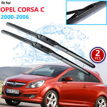 for Vauxhall Opel Corsa C 2000~2006 Front Window Windscreen Wipers Car Wiper Blade Car Accessories 2001 2002 2003 2004 2005 2024 - buy cheap