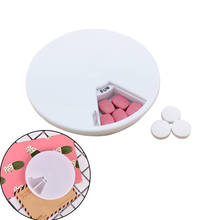 Organizer Round Tablet Pill Holder Drug Organizer Medicine Storage Pill Cases Mini Pill Box 7 Days Weekly 2024 - buy cheap