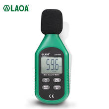 Цифровой измеритель уровня шума LAOA, прибор для измерения громкости и шума, 30-130 дБ 2024 - купить недорого
