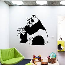 Cartoon Panda Adhesive Vinyl Waterproof Wall Art Decal Home Decoration Accessories For Kids Room Art Decoration DIY Home Decor 2024 - buy cheap