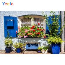 Yeele Garden Window Flower Mailbox Photography Backgrounds Vinyl Cloth Portrait Digital Photographic Backdrops For Photo Studio 2024 - buy cheap