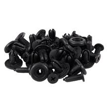 Car Bumper Fender 7mm Hole Black Plastic Rivets Fasteners 20 Pcs 2024 - buy cheap