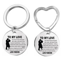 Soulmate Valentines Day Keychain Gift for Wife, Girlfriend, Boyfriend, Birthday, Christmas, Prepared Her Valentines Gift for Him 2024 - buy cheap