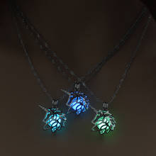 Светящееся необычное геометрическое полое женское ожерелье с подвеской, ожерелье-цепочка с подвеской, 3 цвета, светящиеся драгоценные камни, модные украшения для женщин 2024 - купить недорого