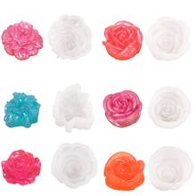 Новая форма для мыла в виде Розы, силиконовая форма «сделай сам» для самостоятельного изготовления пионов, форма для торта, 3D простая форма для мыла, поднос, инструменты для выпечки 2024 - купить недорого